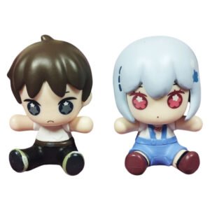 Figura de Evangelion Chibi (Shinji y Rei)