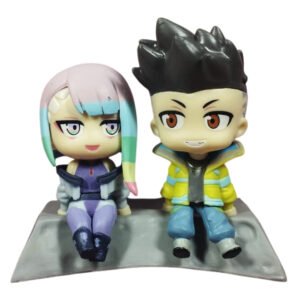 Figura de Cyber Punk Chibi (David y Lucy)
