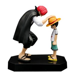 Figura de One Piece (Luffy y Shanks)