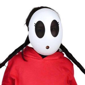 Máscara Shy Guy de Mario Bros – Versión Femenina Cosplay