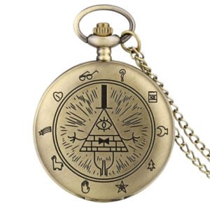 Reloj con cadena de Gravity Falls (Bill Clave)