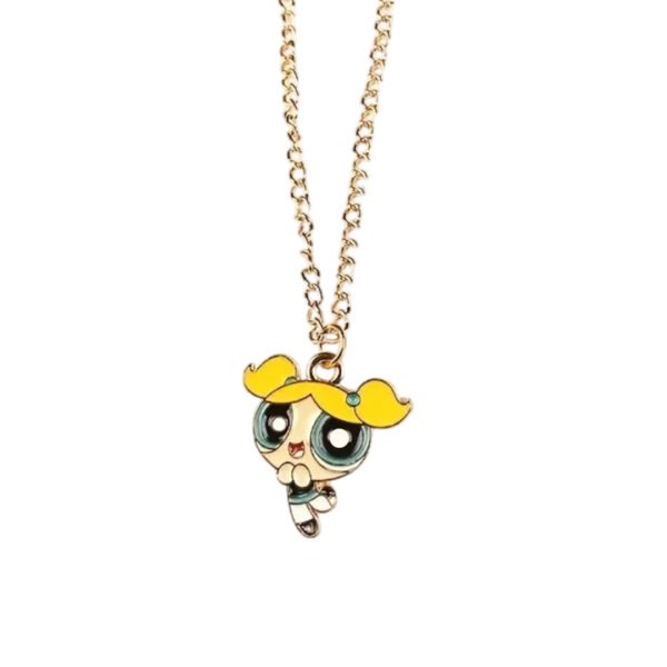 A burbuja Collar de Las Chicas Superpoderosas (Bombom,Burbuja y Bellota)