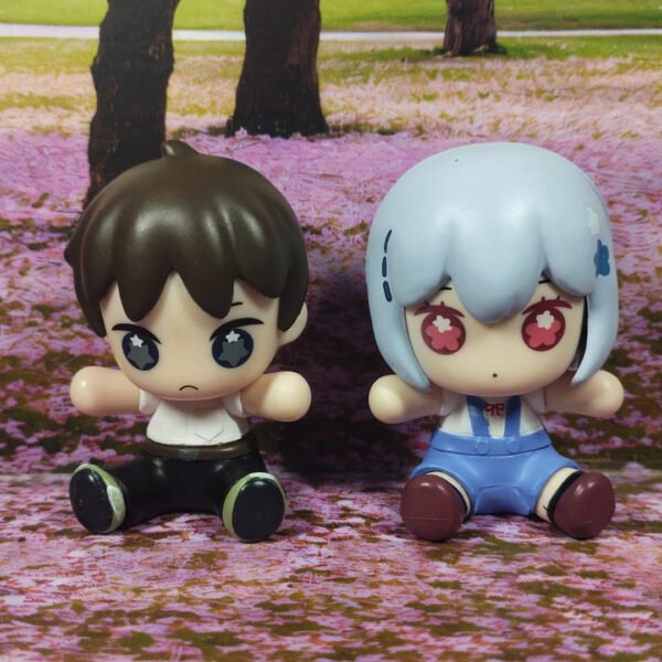 Figura de Evangelion Chibi (Shinji y Rei)