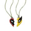 Collar de Marvel (Deadpool y Wolverine) x2 piezas