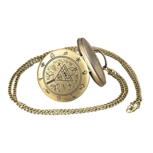 Reloj con cadena de Gravity Falls (Bill Clave)