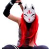 Máscara Zorro Kitsune Folclore Japones