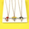Collar de Las Chicas Superpoderosas (Bombom,Burbuja y Bellota)