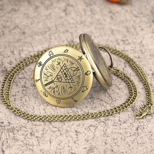Reloj con cadena de Gravity Falls (Bill Clave)