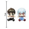 Figura de Evangelion Chibi (Shinji y Rei)