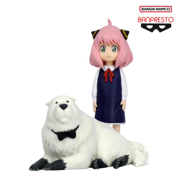 Figura Anya Forger y Bond - Spy x Family (BANPRESTO - BANDAI NAMCO)