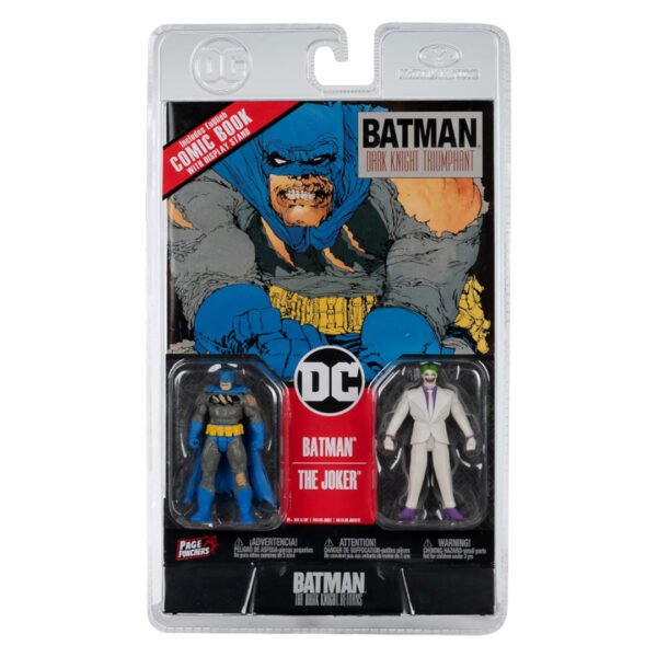 Figura de Batman y Joker + Comic Original (MCFARLANE TOYS)