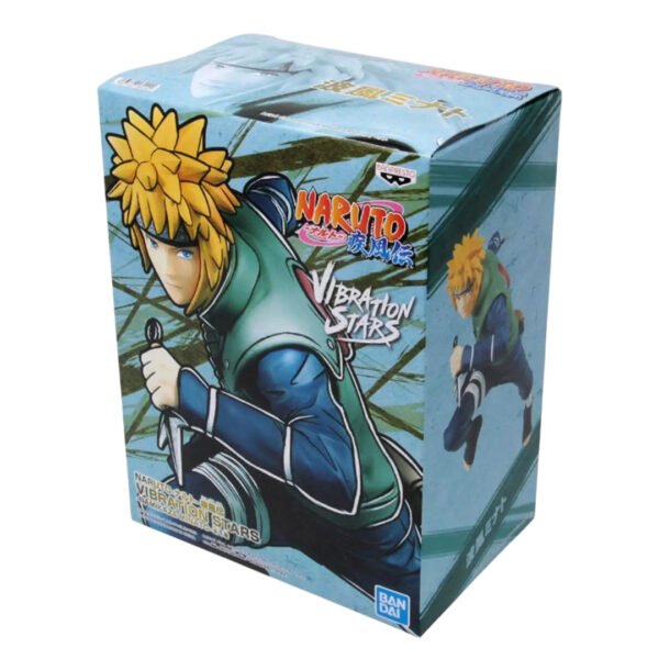 Figura de Minato Namikaze – Naruto Shippuden (BANPRESTO) (DETALLE EN LA MANO)