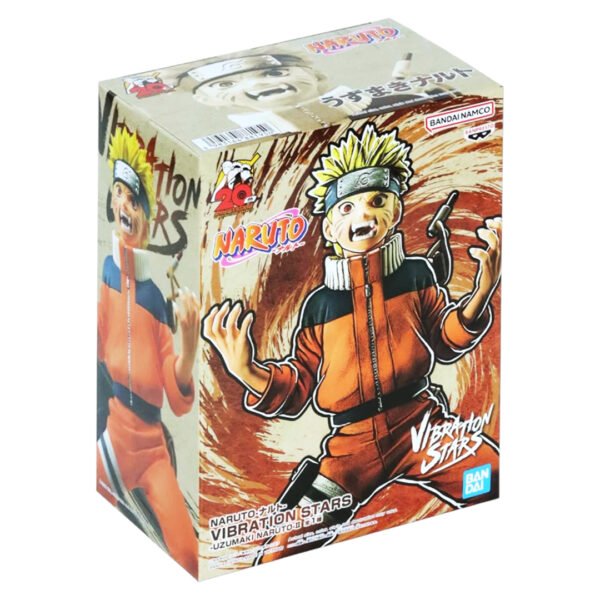 Figura de Naruto con el Chakra del Kyubi – Naruto (BANPRESTO - BANDAI NAMCO)