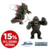 Pack de Figuras Godzilla y KinKong - The New Empire (JADA TOYS - METALFIGS)