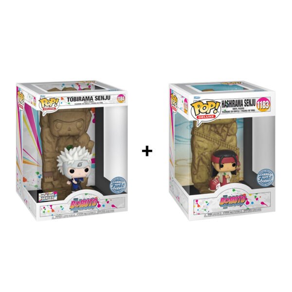 Packs de Funko Pop! Hashirama Senju (#1183) y Tobirama Senju (#1184) - Naruto Shippuden