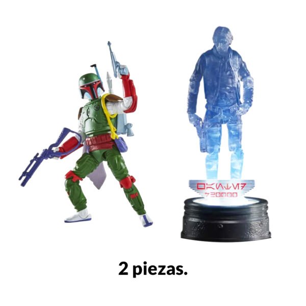 Packs de Figuras Boba Fett y Han Solo - Star Wars (BLACK SERIES - KENNER)
