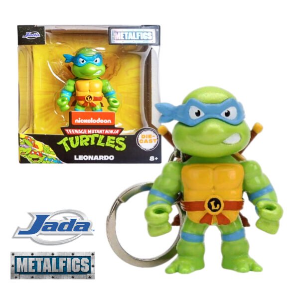 Figura de Leonardo – Teenage Mutant Ninja Turtles (METALFIGS – JADATOYS)