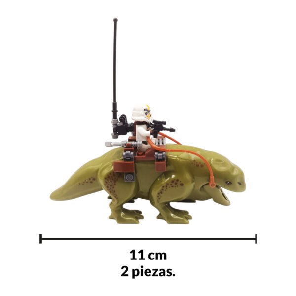 Miniatura de Stormtrooper en su Dewback - Star Wars