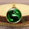 C Collar de Mortal Kombat (Emblema del Dragón)
